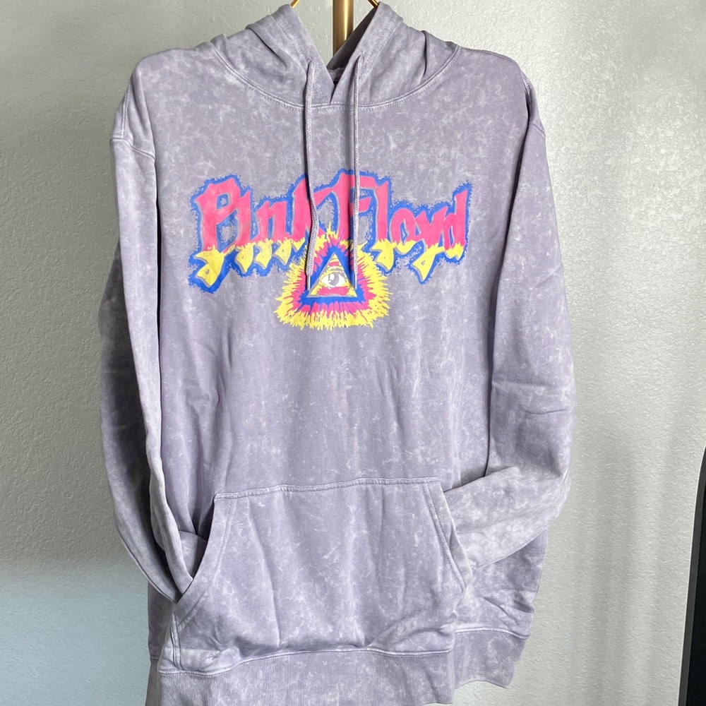 Graphic Hoodie with Pink Floyd Logo